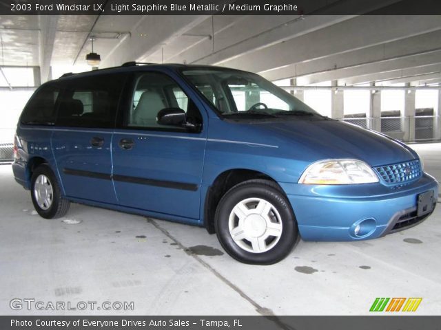 2003 Ford Windstar LX in Light Sapphire Blue Metallic