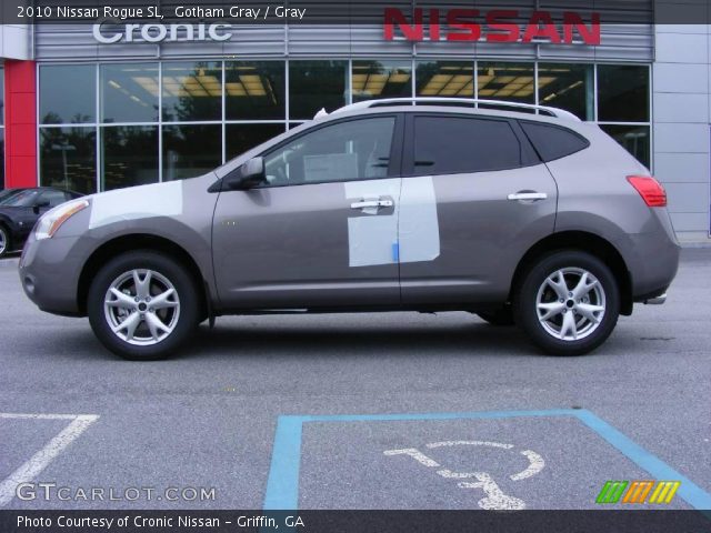 2010 Nissan Rogue SL in Gotham Gray