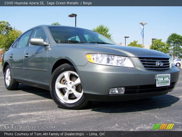 2006 Hyundai Azera SE in Sage Green Metallic