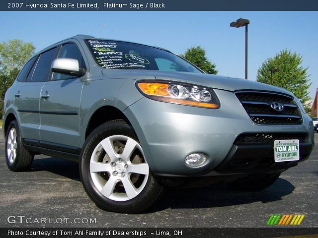 2007 Hyundai Santa Fe Limited in Platinum Sage