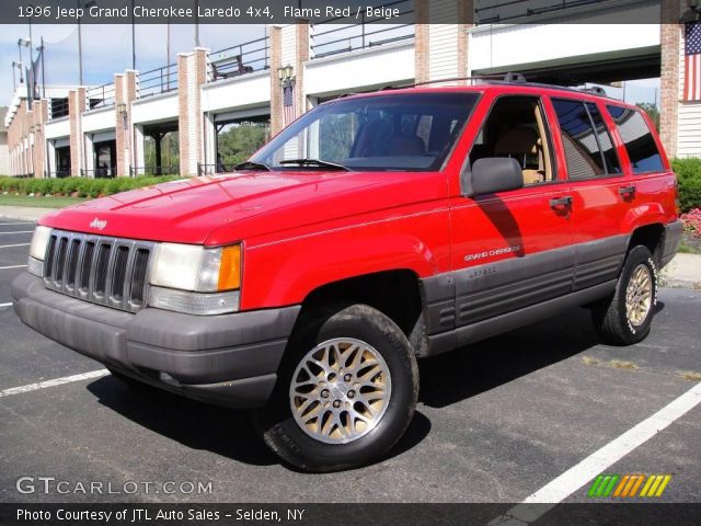 1996 Jeep Grand Cherokee Laredo 4x4 in Flame Red