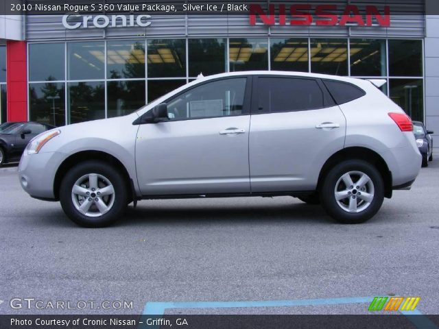 2010 Nissan Rogue S 360 Value Package in Silver Ice