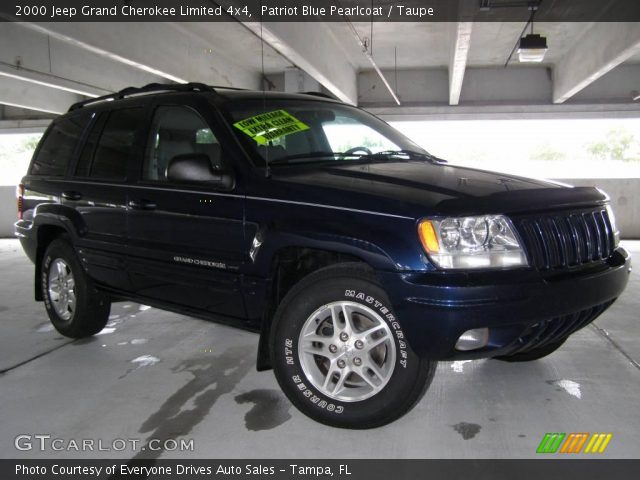 2000 Jeep Grand Cherokee Limited 4x4 in Patriot Blue Pearlcoat