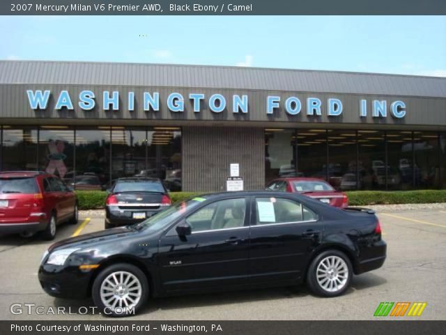 2007 Mercury Milan V6 Premier AWD in Black Ebony