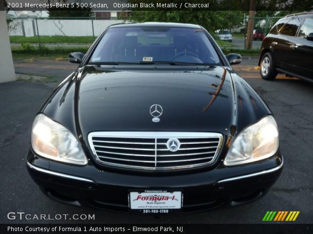 2001 Mercedes-Benz S 500 Sedan in Obsidian Black Metallic