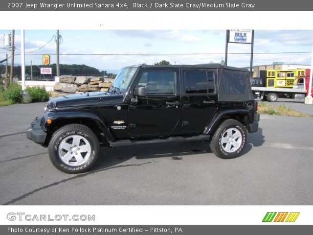 2007 Jeep Wrangler Unlimited Sahara 4x4 in Black