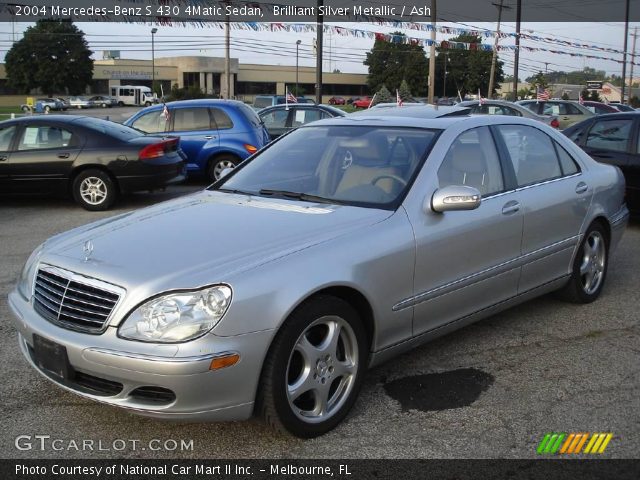 2004 Mercedes-Benz S 430 4Matic Sedan in Brilliant Silver Metallic
