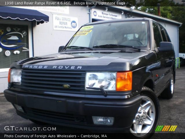 1998 Land Rover Range Rover 4.6 HSE in Beluga Black