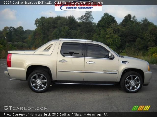 2007 Cadillac Escalade EXT AWD in Gold Mist