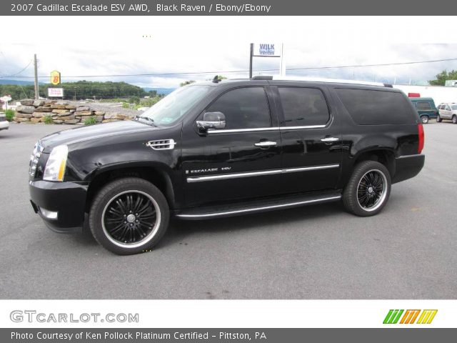 2007 Cadillac Escalade ESV AWD in Black Raven