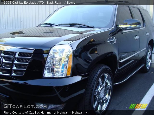 2008 Cadillac Escalade AWD in Black Raven