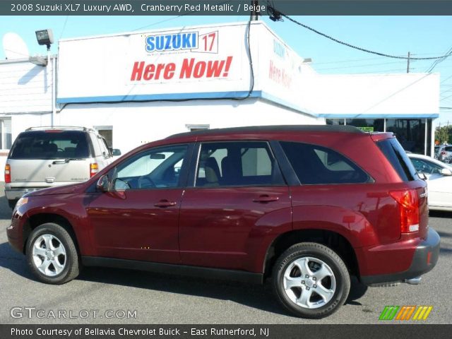 2008 Suzuki XL7 Luxury AWD in Cranberry Red Metallic