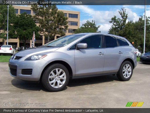 2007 Mazda CX-7 Sport in Liquid Platinum Metallic