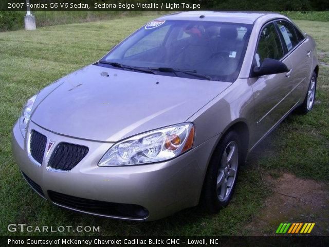 2007 Pontiac G6 V6 Sedan in Sedona Beige Metallic