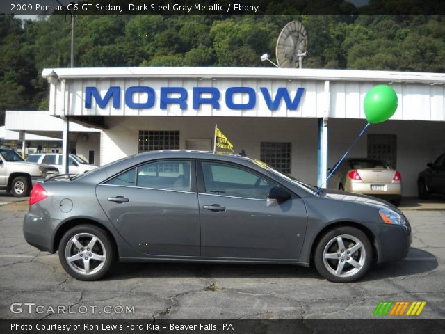 2009 Pontiac G6 GT Sedan in Dark Steel Gray Metallic