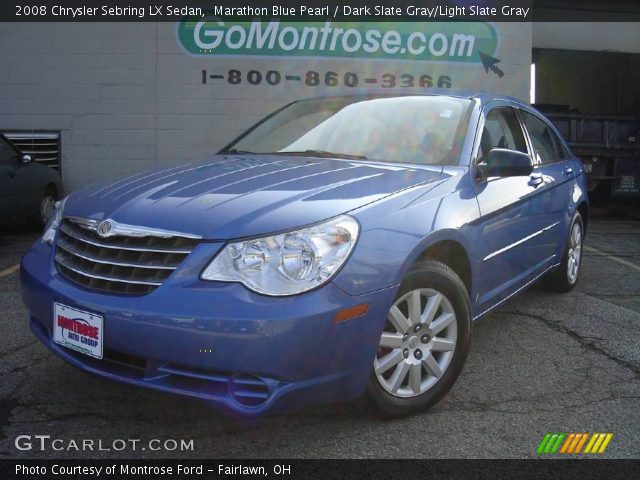 2008 Chrysler Sebring LX Sedan in Marathon Blue Pearl