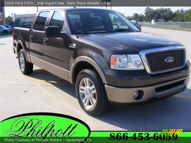 2006 Ford F150 Lariat SuperCrew in Dark Stone Metallic