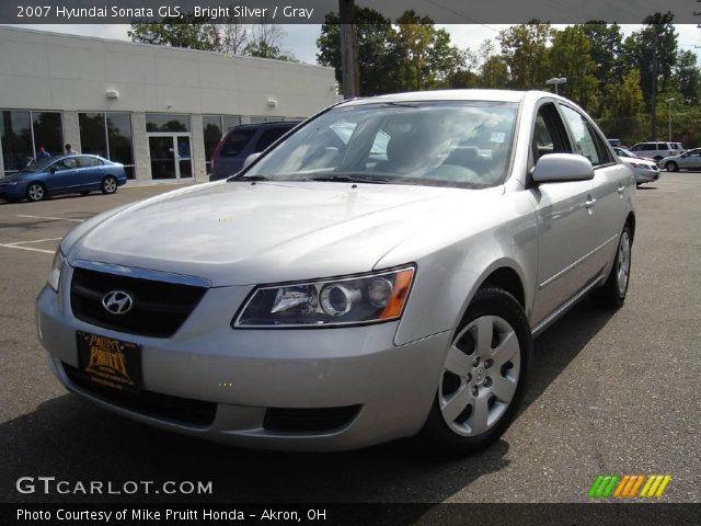 2007 Hyundai Sonata GLS in Bright Silver