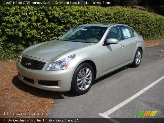 2007 Infiniti G 35 Journey Sedan in Serengeti Sand Metallic