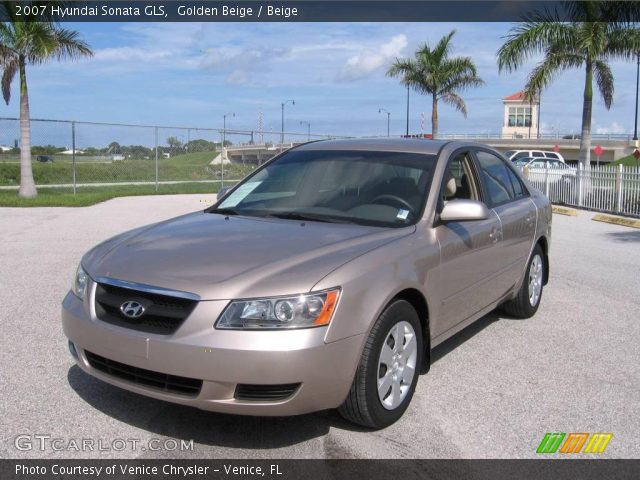 2007 Hyundai Sonata GLS in Golden Beige