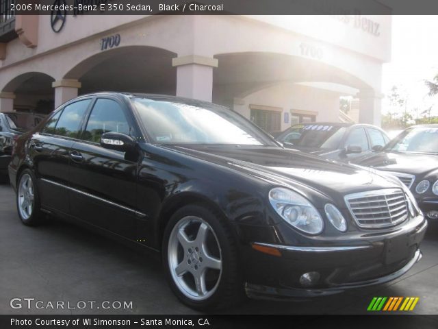 2006 Mercedes-Benz E 350 Sedan in Black