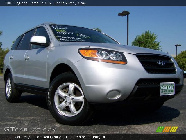 2007 Hyundai Santa Fe GLS in Bright Silver