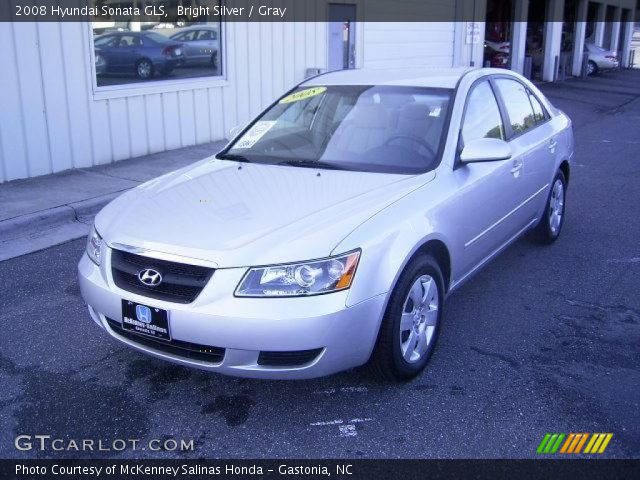 2008 Hyundai Sonata GLS in Bright Silver
