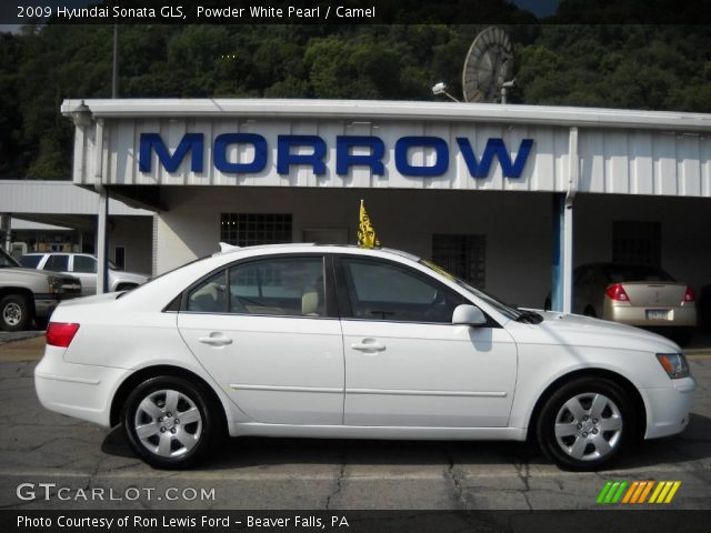 2009 Hyundai Sonata GLS in Powder White Pearl