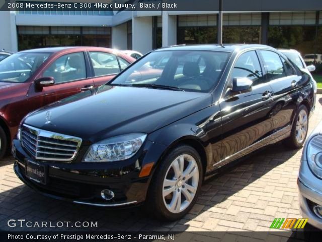 2008 Mercedes-Benz C 300 4Matic Luxury in Black