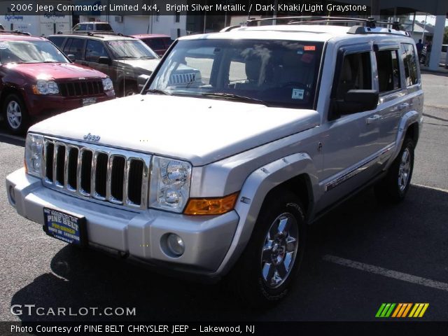 2006 Jeep Commander Limited 4x4 in Bright Silver Metallic