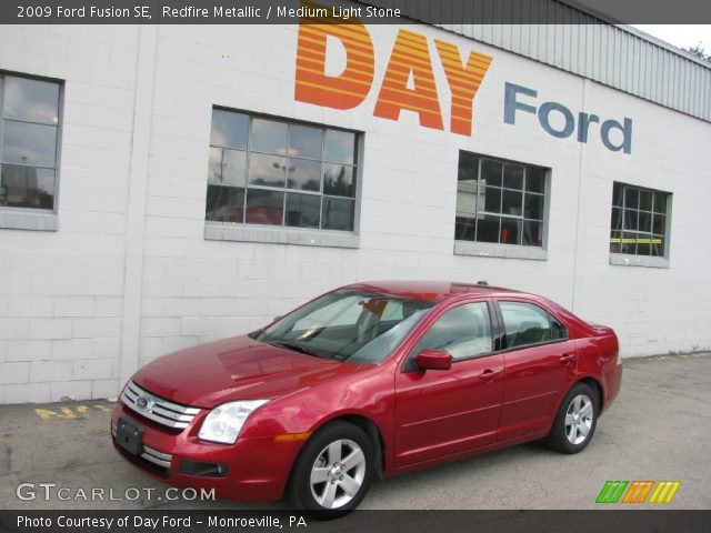 2009 Ford Fusion SE in Redfire Metallic