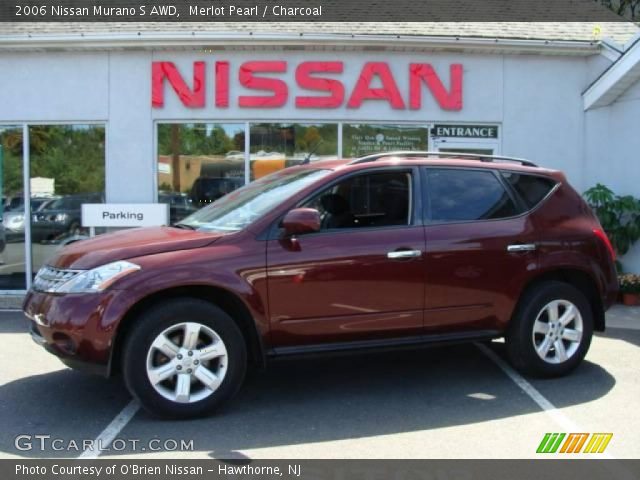 2006 Nissan Murano S AWD in Merlot Pearl