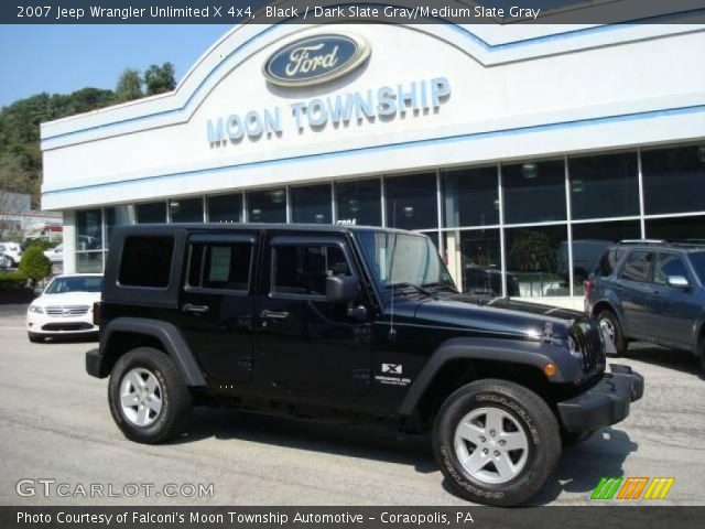 2007 Jeep Wrangler Unlimited X 4x4 in Black
