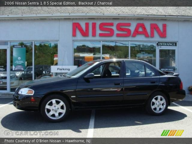 2006 Nissan Sentra 1.8 S Special Edition in Blackout
