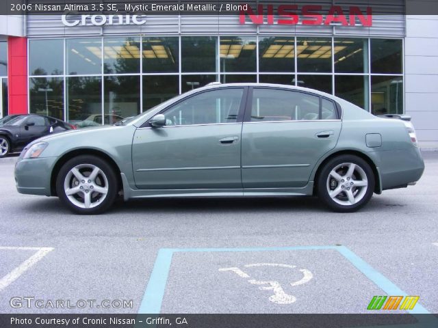 2006 Nissan Altima 3.5 SE in Mystic Emerald Metallic
