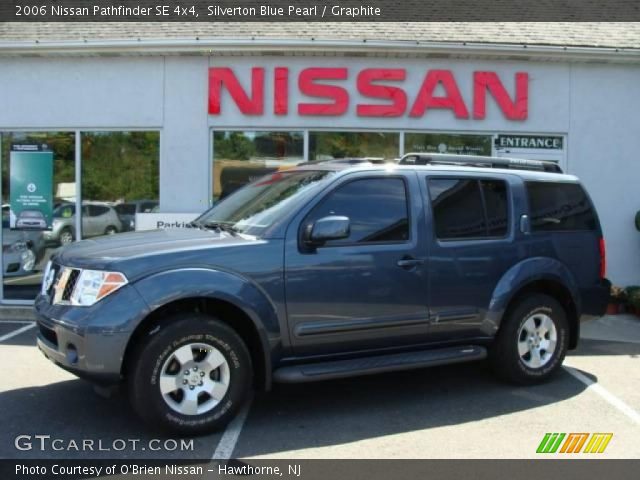2006 Nissan Pathfinder SE 4x4 in Silverton Blue Pearl