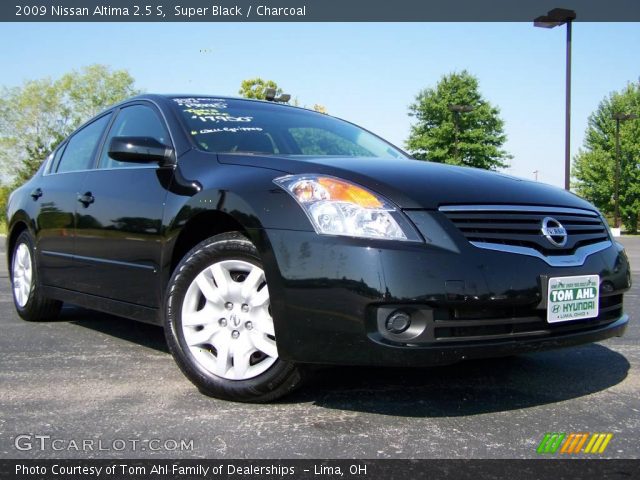 2009 Nissan Altima 2.5 S in Super Black
