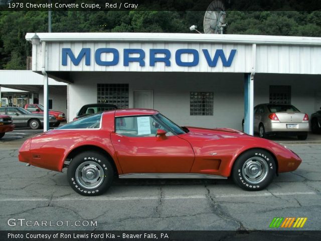 1978 Chevrolet Corvette Coupe in Red