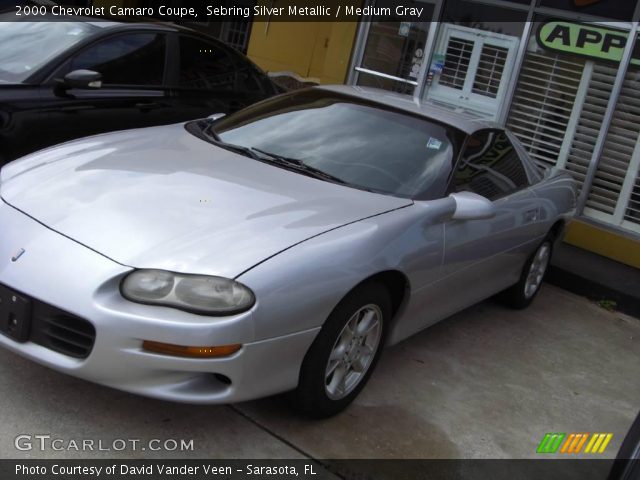2000 Chevrolet Camaro Coupe in Sebring Silver Metallic