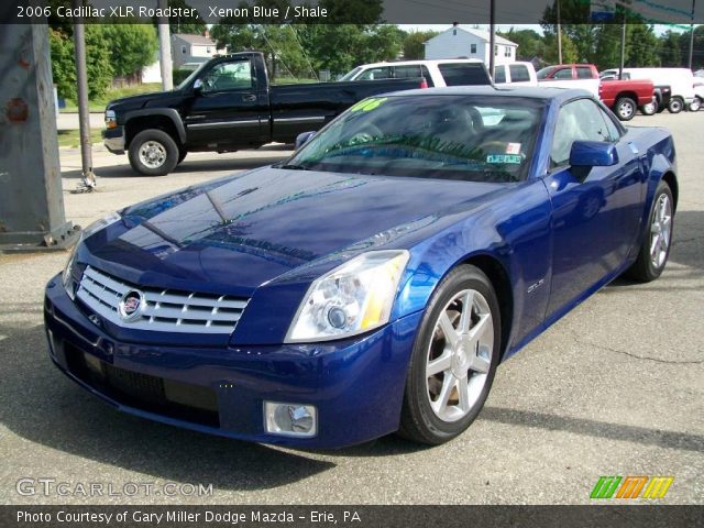 2006 Cadillac XLR Roadster in Xenon Blue