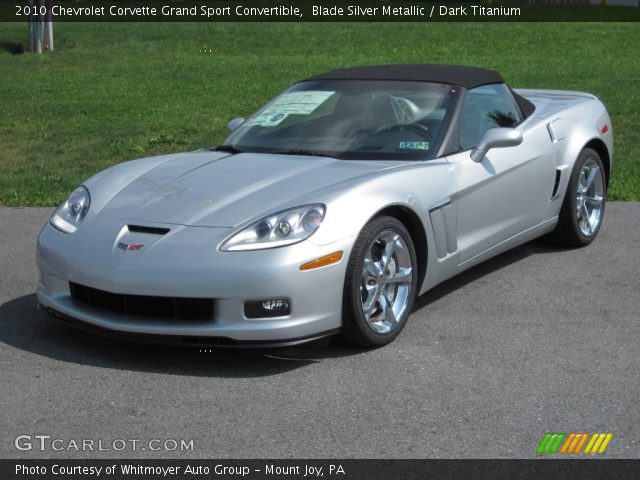 2010 Chevrolet Corvette Grand Sport Convertible in Blade Silver Metallic