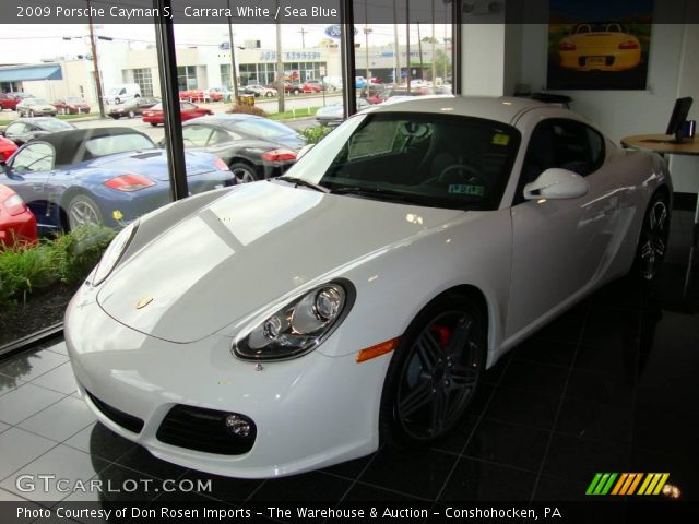 2009 Porsche Cayman S in Carrara White
