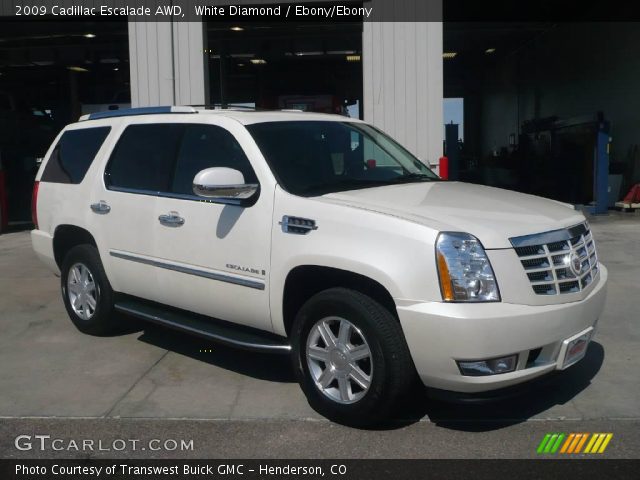 2009 Cadillac Escalade AWD in White Diamond