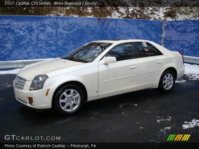 2007 Cadillac CTS Sedan in White Diamond