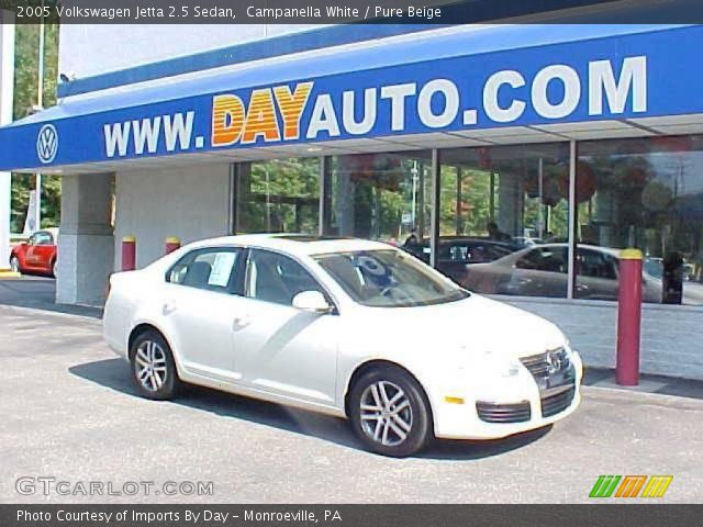 2005 Volkswagen Jetta 2.5 Sedan in Campanella White