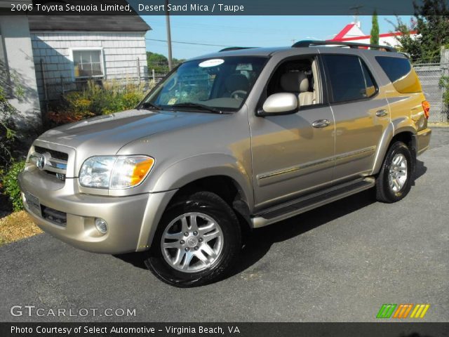 2006 Toyota Sequoia Limited in Desert Sand Mica