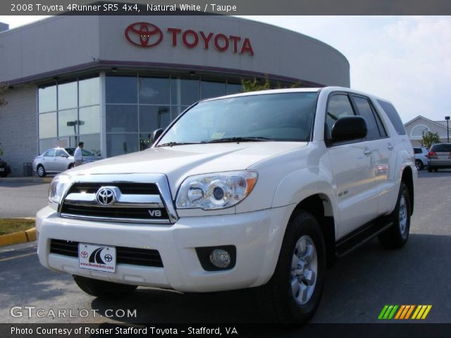 2008 Toyota 4Runner SR5 4x4 in Natural White