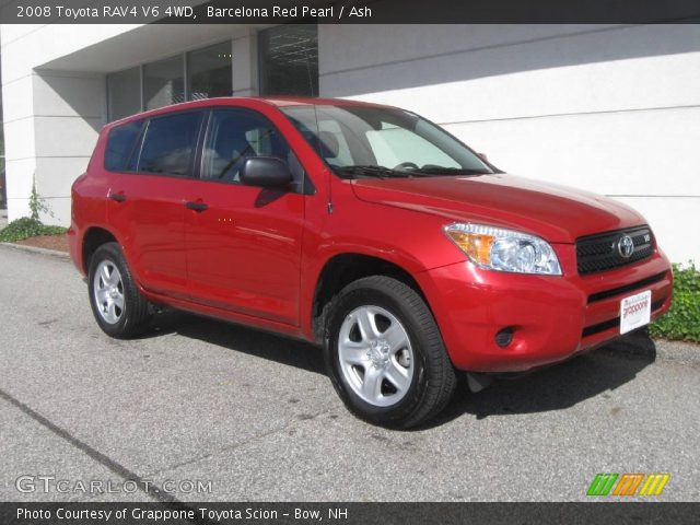2008 Toyota RAV4 V6 4WD in Barcelona Red Pearl