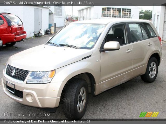 2007 Suzuki Grand Vitara 4x4 in Clear Beige Metallic