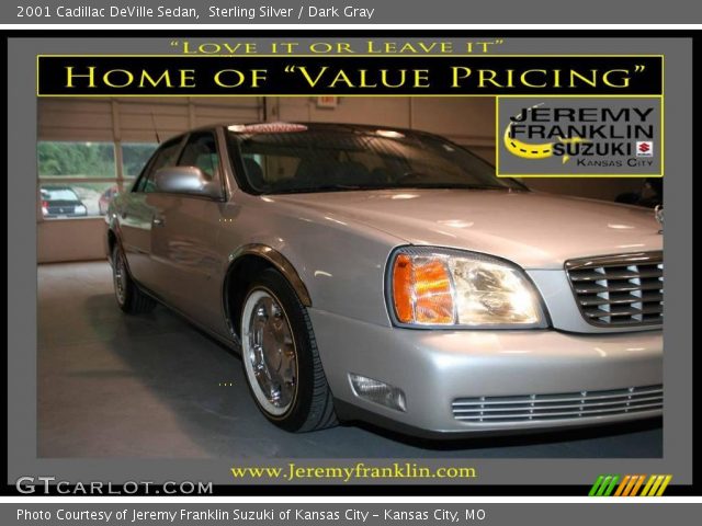 2001 Cadillac DeVille Sedan in Sterling Silver